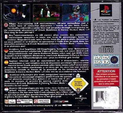 Crash Bandicoot 2 Cortex Strikes Back - PS1 Platinum (B Grade) (Genbrug)